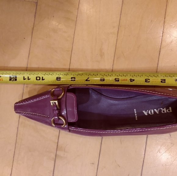 Prada Shoes Flats SZ 7 - Picture 3 of 7